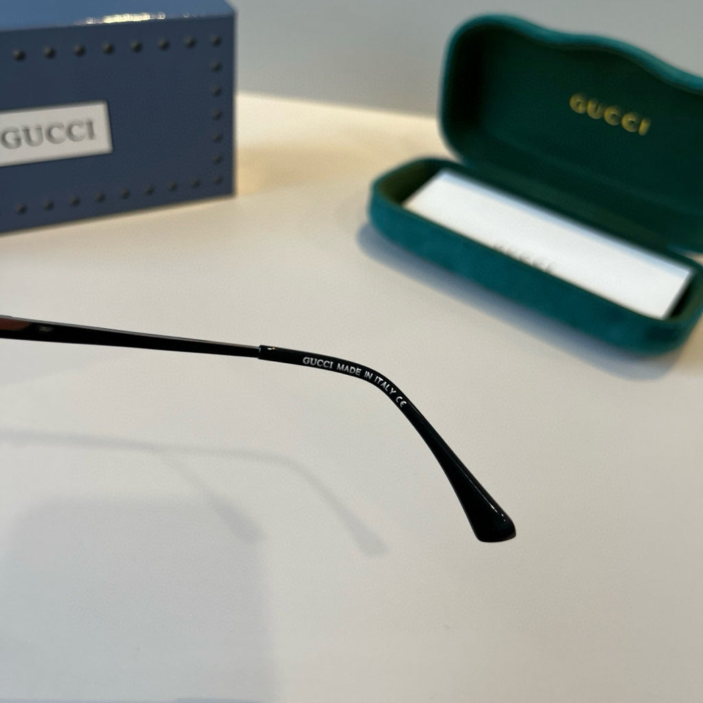 Gucci Metal Aviator Silver Lens Sunglasses for Men & Women - 448853 - detail image 5
