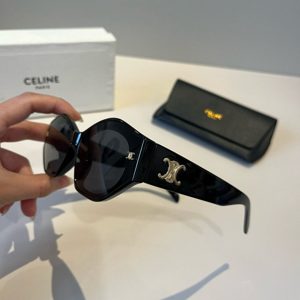 Celine Fashion Black Lens Sunglasses for Men & Women - 372035 - detail image 4
