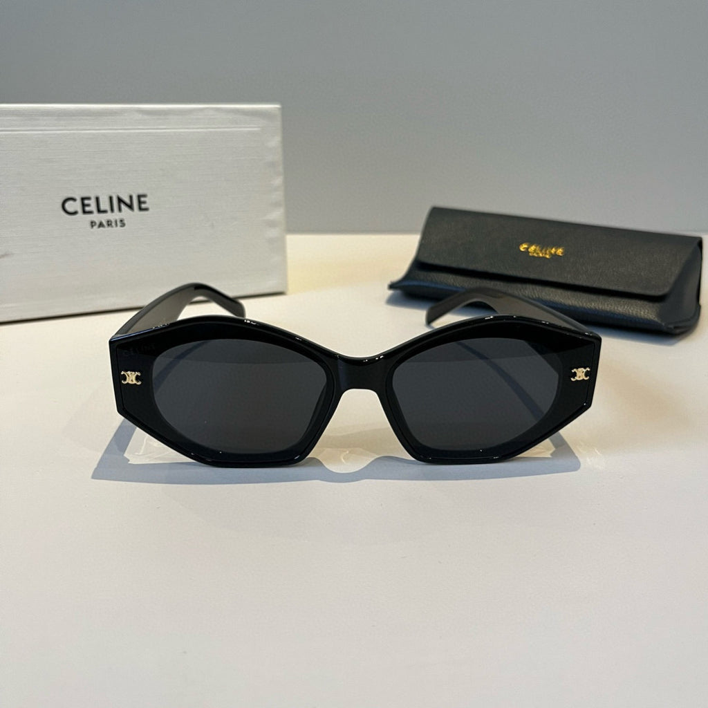Celine Fashion Black Lens Sunglasses for Men & Women - 372035 - detail image 2