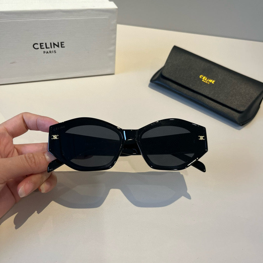 Celine Fashion Black Lens Sunglasses for Men & Women - 486964 - detail image 5