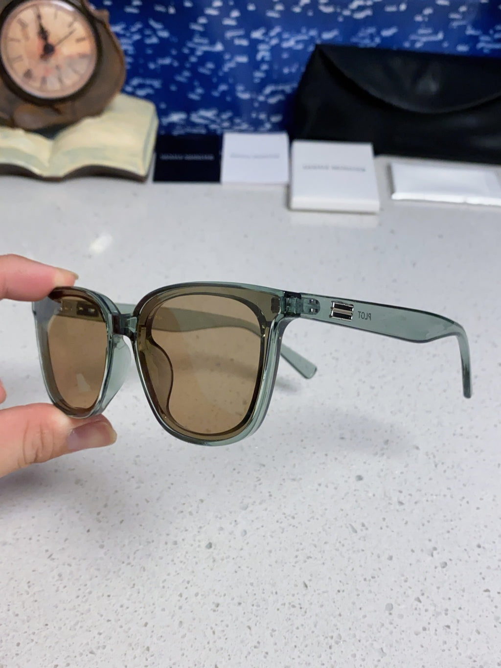 Gentle Monster PLOT Polarized Fashion Brown Lens Sunglasses for Men - 383126 - detail image 6
