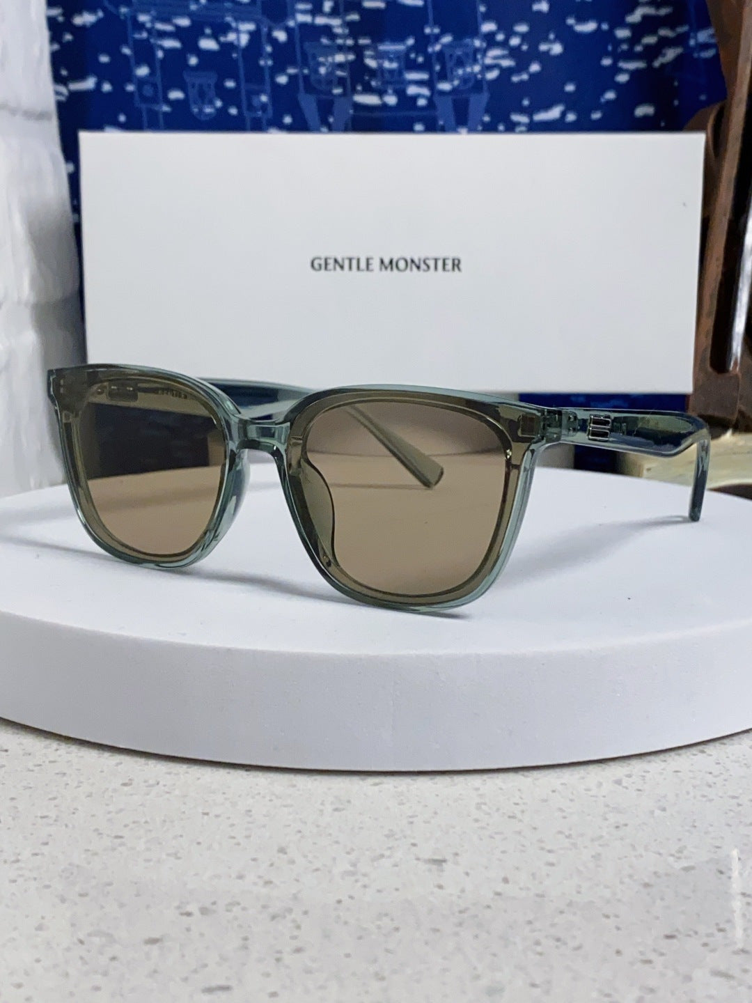 Gentle Monster PLOT Polarized Fashion Brown Lens Sunglasses for Men - 383126