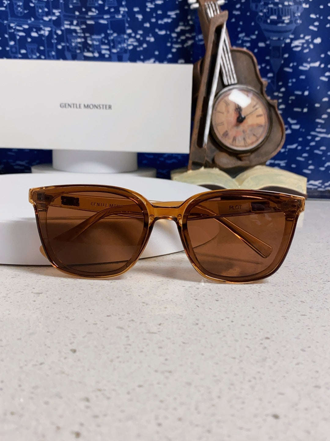 Gentle Monster PLOT Polarized Fashion Brown Lens Sunglasses for Men - detail image 9