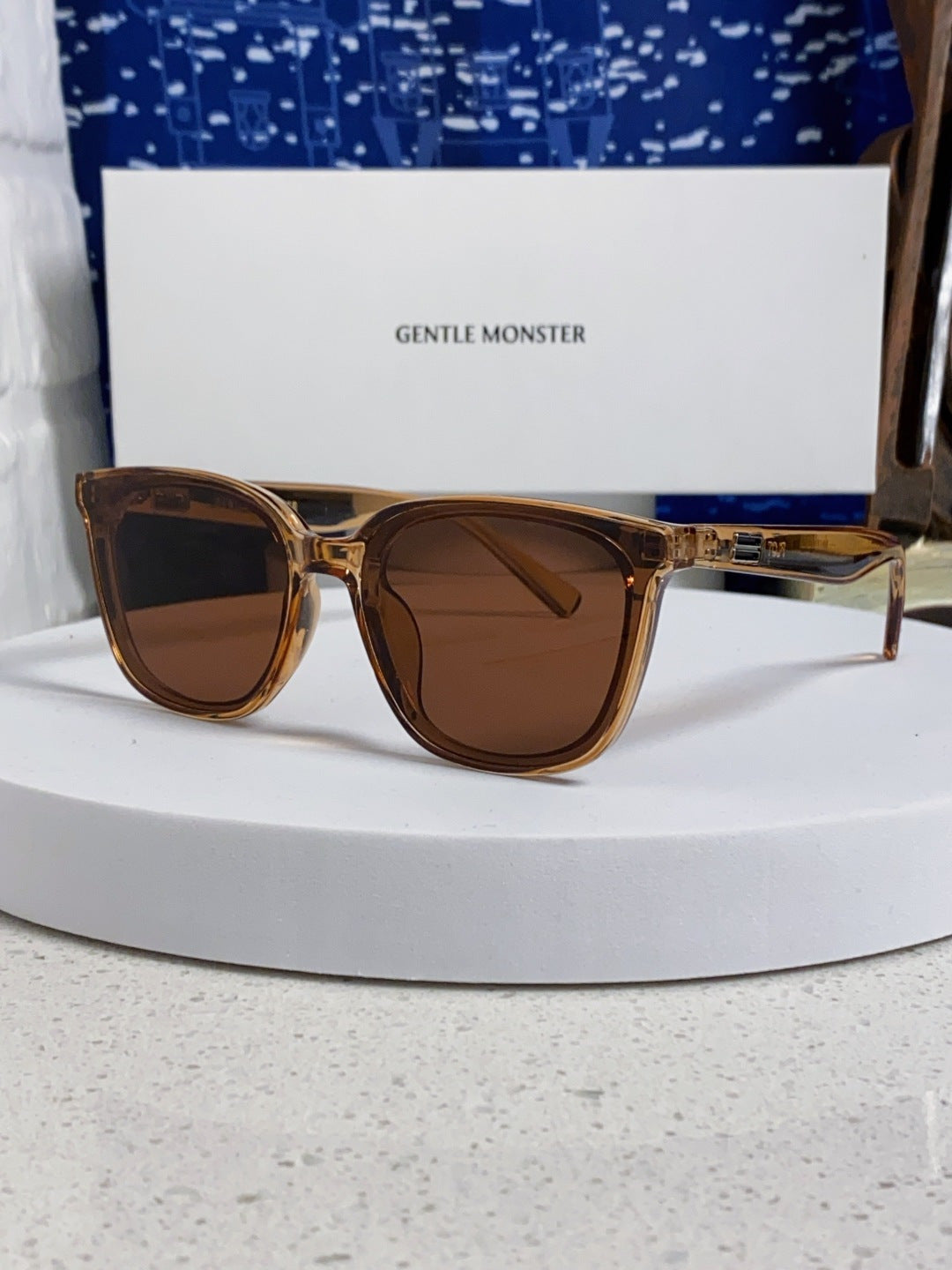 Gentle Monster PLOT Polarized Fashion Brown Lens Sunglasses for Men