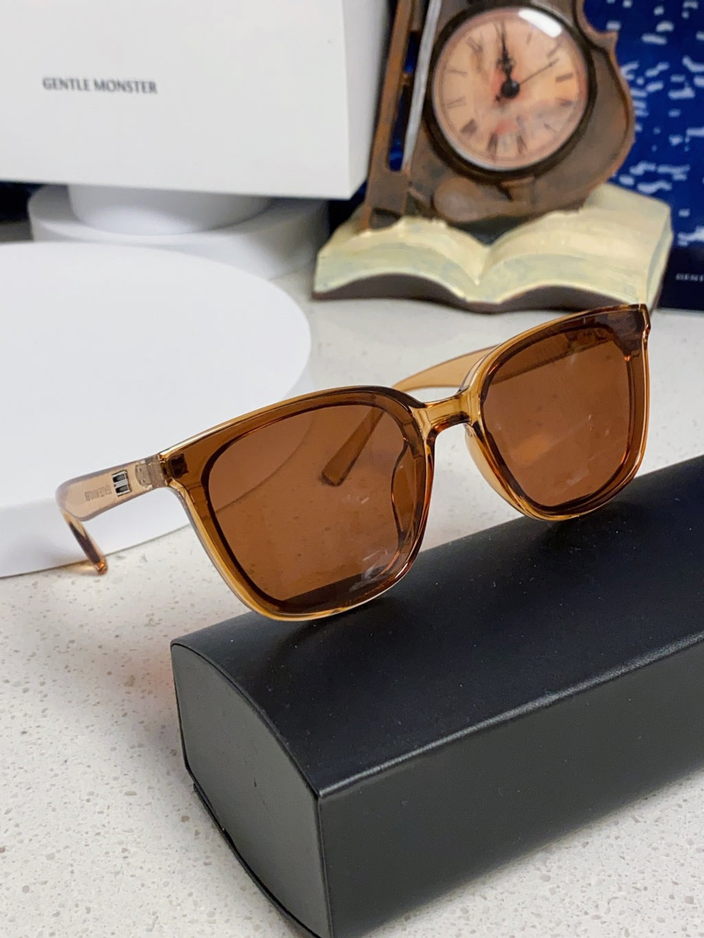Gentle Monster PLOT Polarized Fashion Brown Lens Sunglasses for Men - detail image 10