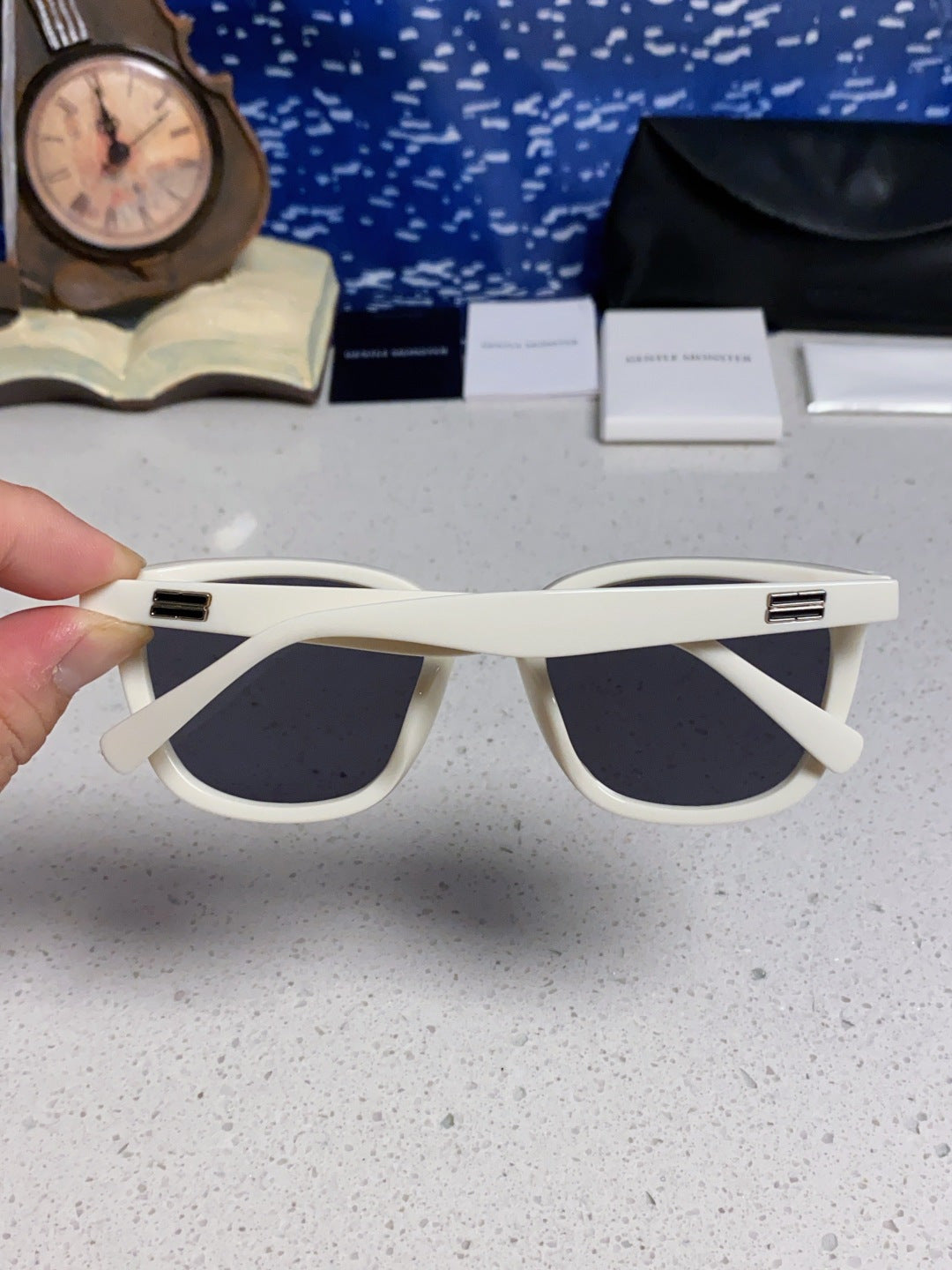 Gentle Monster PLOT Polarized Fashion Silver Lens Sunglasses for Men - detail image 5