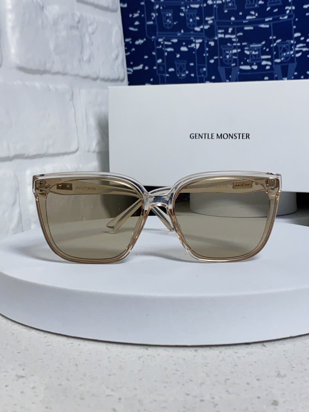 Gentle Monster PALETTE Fashion Silver Lens Sunglasses for Men & Women
