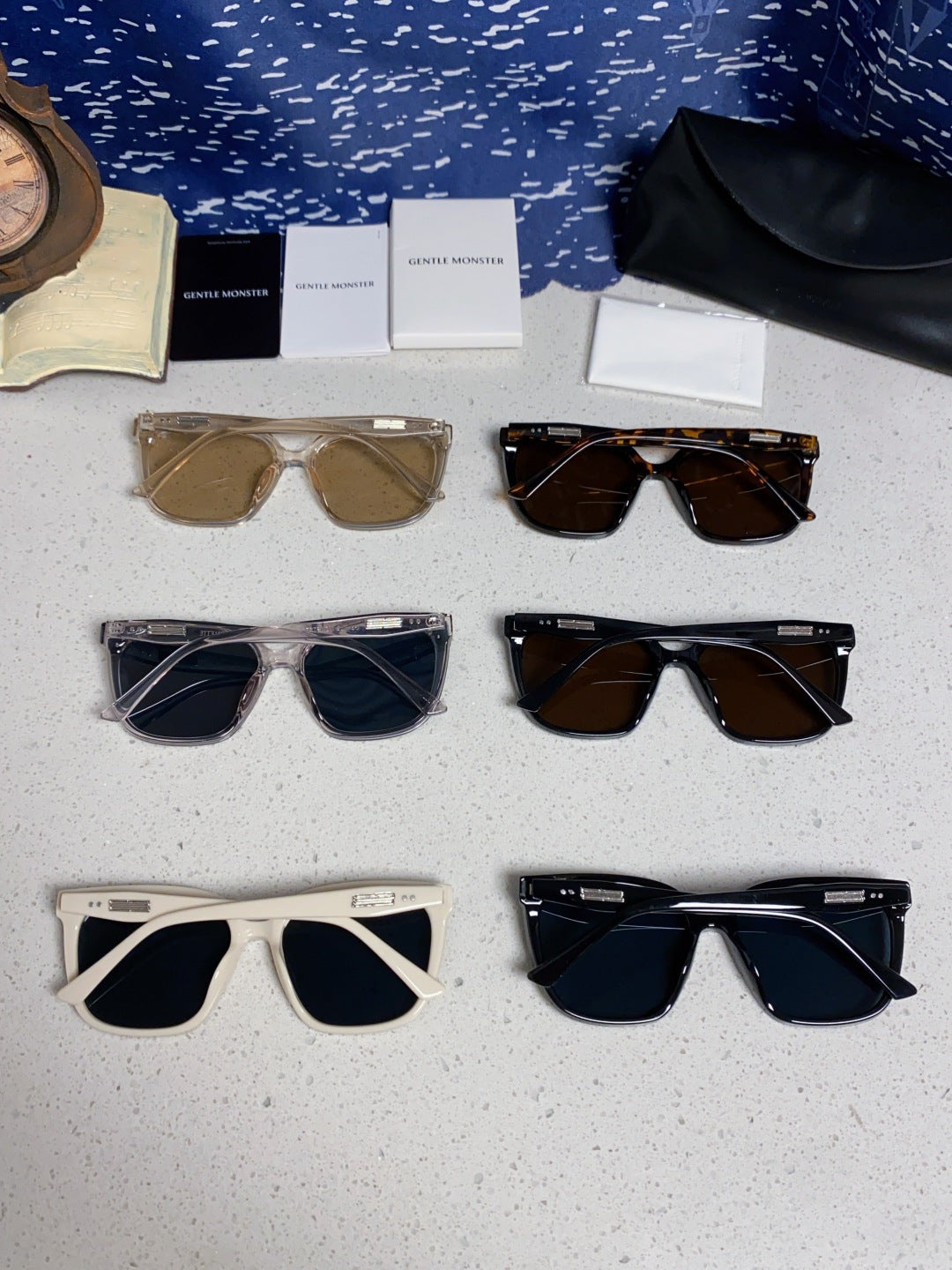 Gentle Monster PALETTE Fashion Black Lens Sunglasses for Men & Women - 399394 - detail image 11