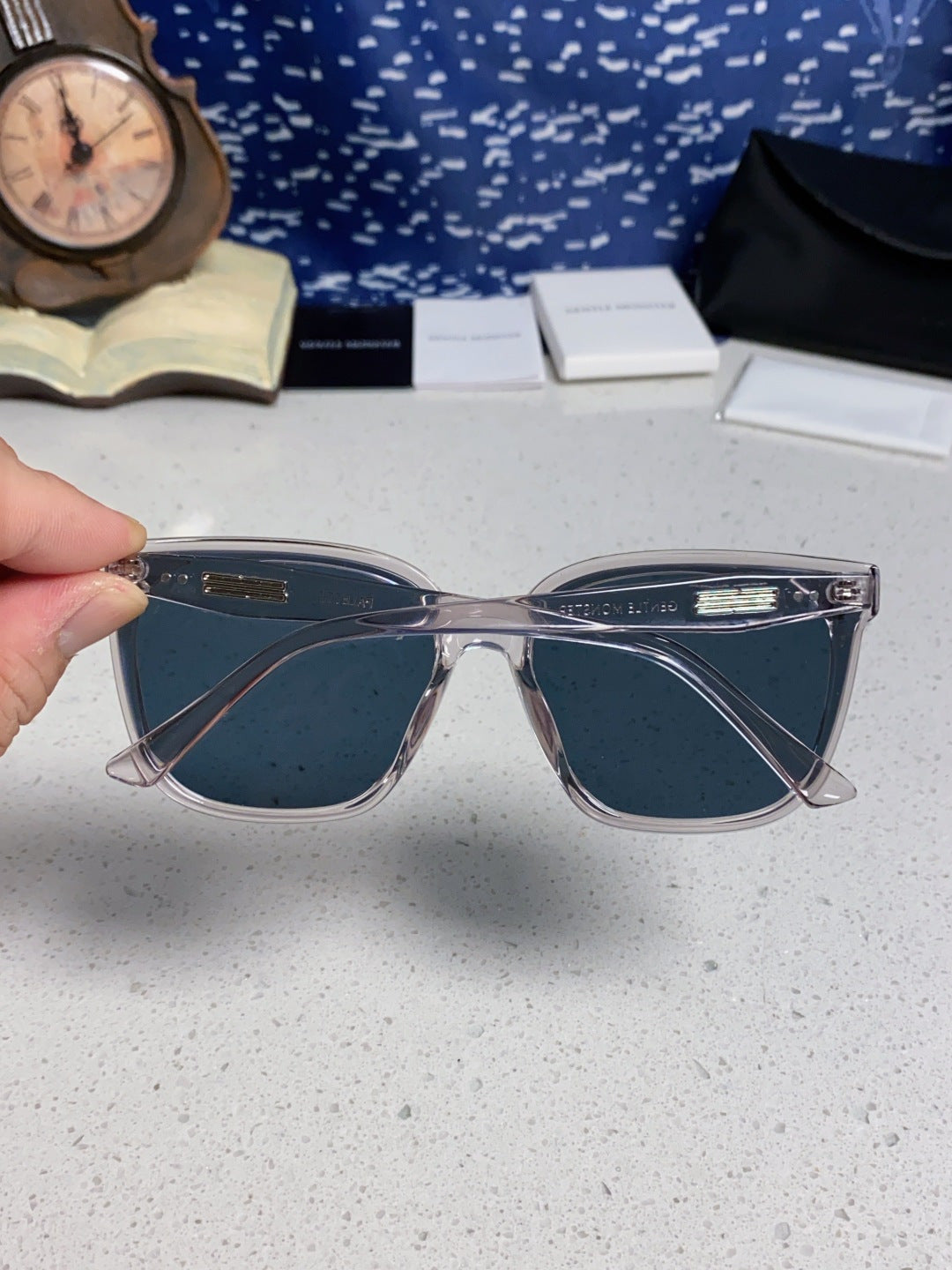 Gentle Monster PALETTE Fashion Black Lens Sunglasses for Men & Women - 399394 - detail image 5