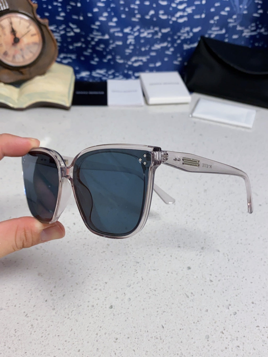 Gentle Monster PALETTE Fashion Black Lens Sunglasses for Men & Women - 399394 - detail image 6