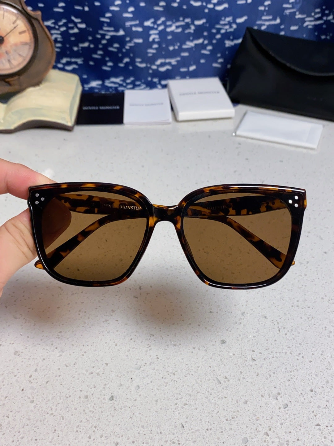 Gentle Monster PALETTE Fashion Brown Lens Sunglasses for Men & Women - 158658 - detail image 4