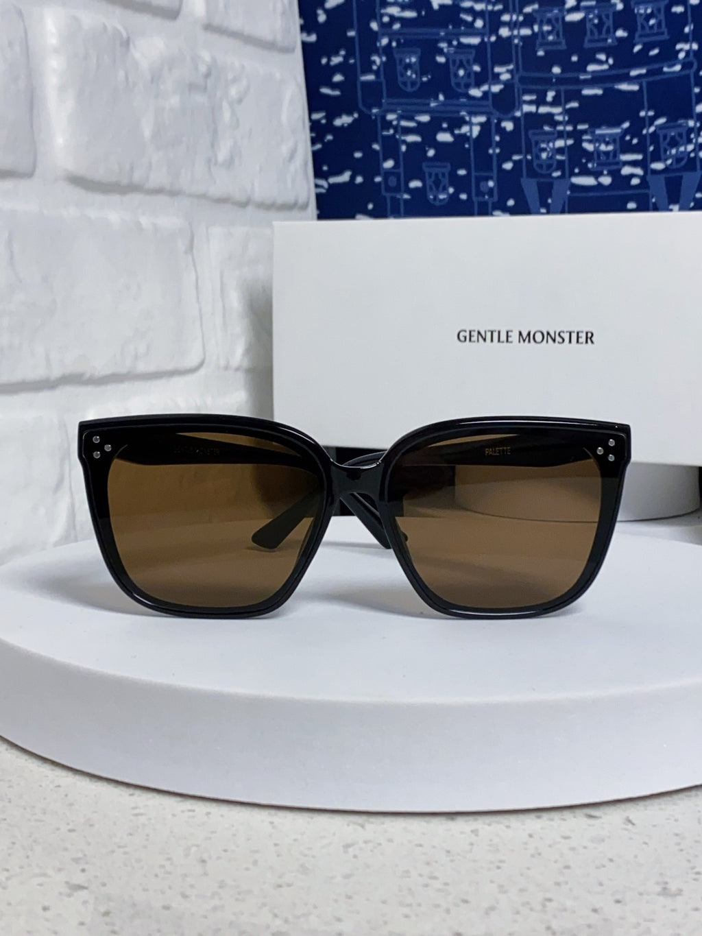 Gentle Monster PALETTE Fashion Black Lens Sunglasses for Men & Women - 399397 - detail image 2