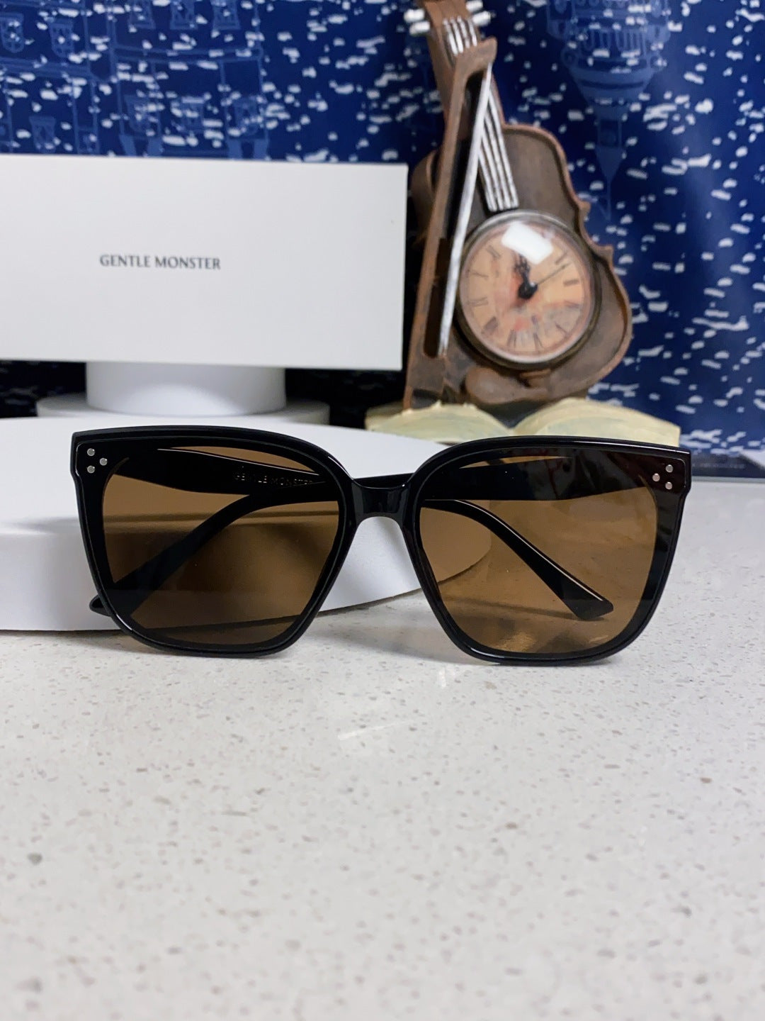 Gentle Monster PALETTE Fashion Black Lens Sunglasses for Men & Women - 399397 - detail image 9
