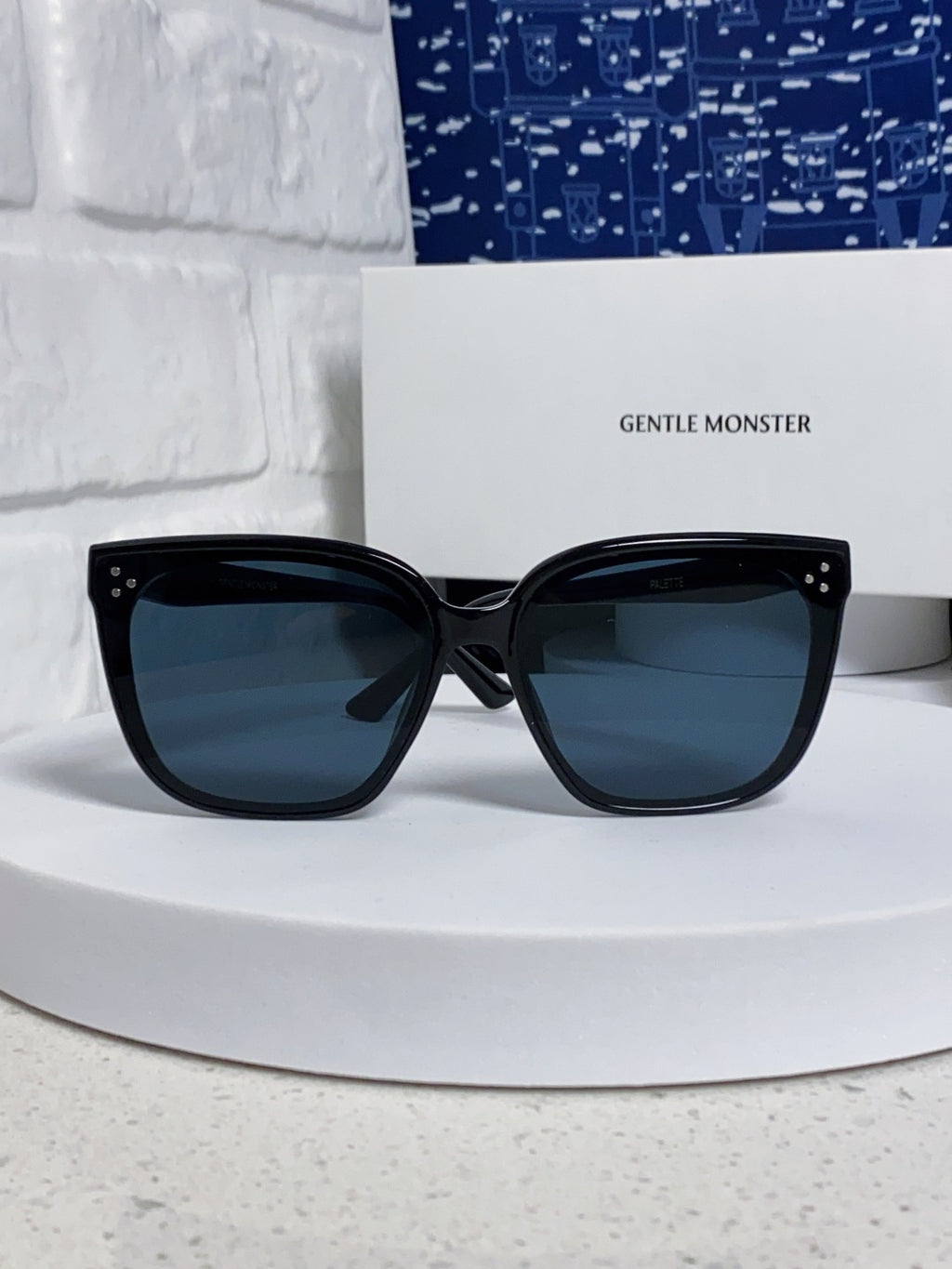 Gentle Monster PALETTE Fashion Black Lens Sunglasses for Men & Women - detail image 3