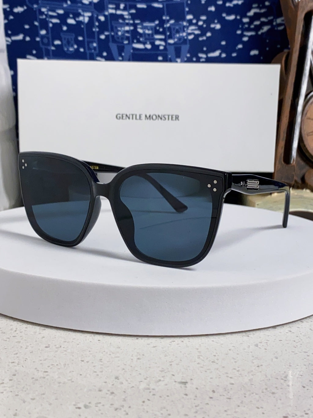 Gentle Monster PALETTE Fashion Black Lens Sunglasses for Men & Women - detail image 2