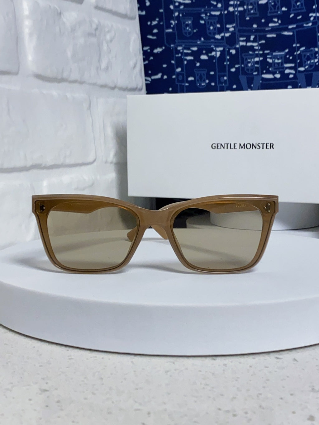 Gentle Monster SOLBEI Metal Fashion Brown Lens Sunglasses for Women - 399406 - detail image 2