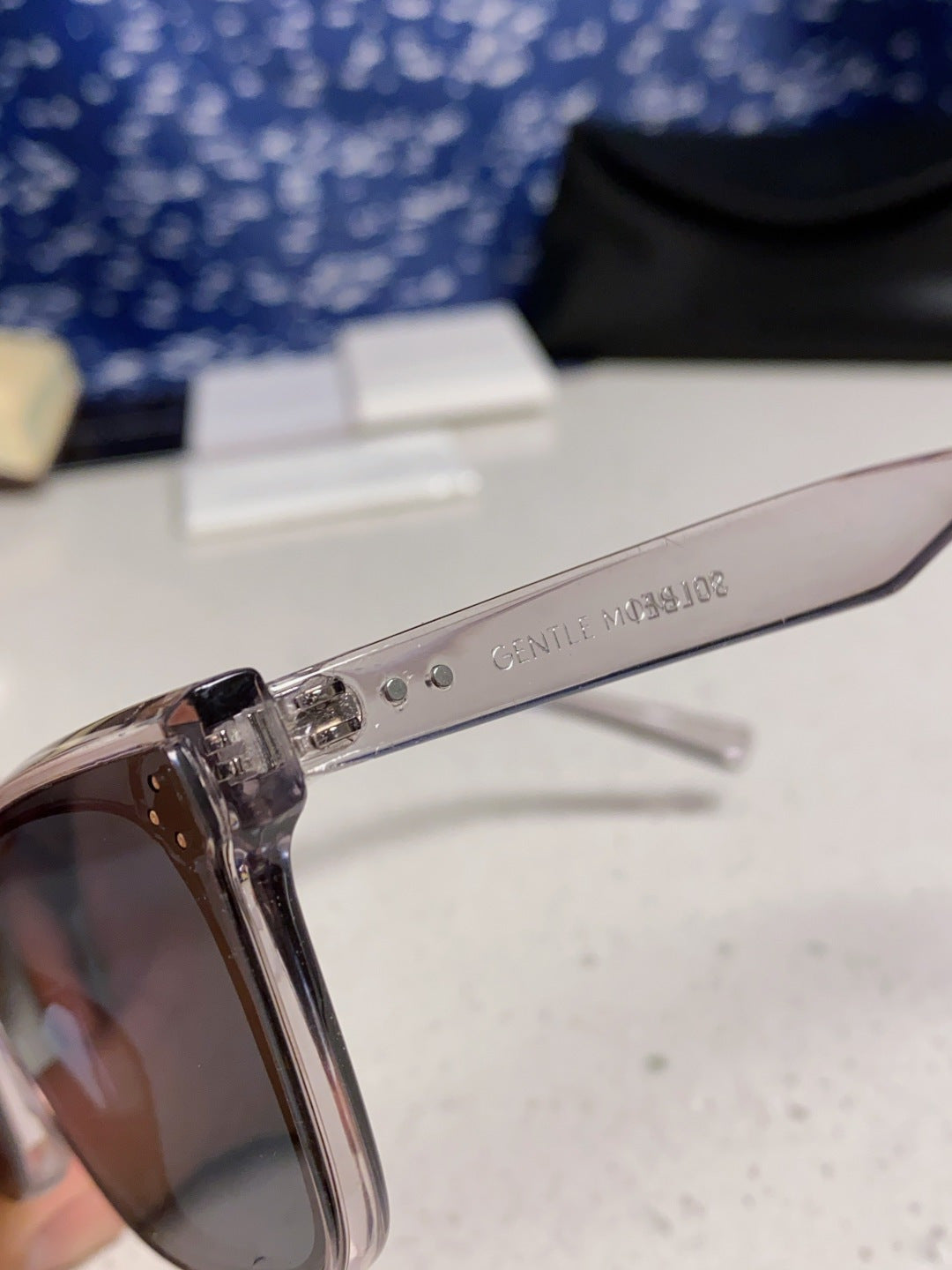 Gentle Monster SOLBEI Metal Fashion Black Lens Sunglasses for Women - 399407 - detail image 7