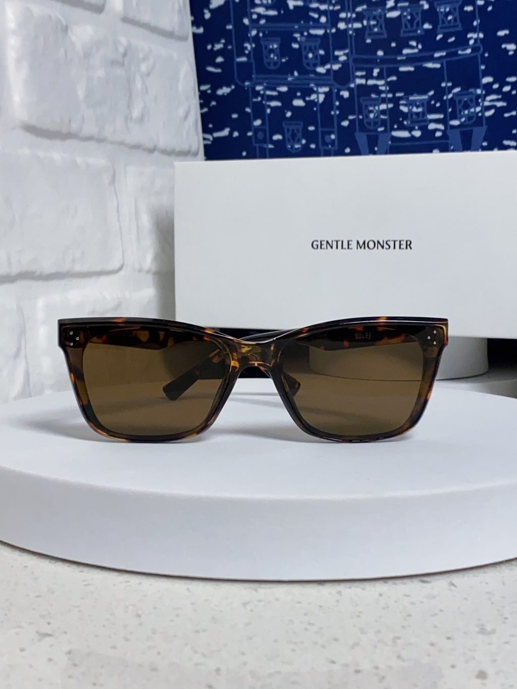 Gentle Monster SOLBEI Metal Fashion Black Lens Sunglasses for Women - 399409 - detail image 2