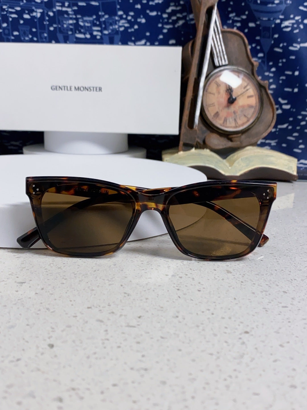 Gentle Monster SOLBEI Metal Fashion Black Lens Sunglasses for Women - 432965 - detail image 9