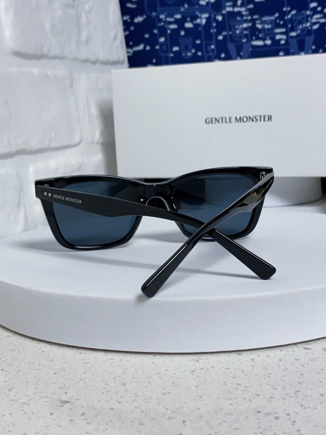 Gentle Monster SOLBEI Metal Fashion Black Lens Sunglasses for Women - 399410 - detail image 3
