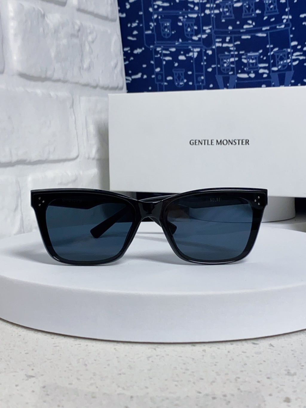 Gentle Monster SOLBEI Metal Fashion Black Lens Sunglasses for Women - 399410 - detail image 2