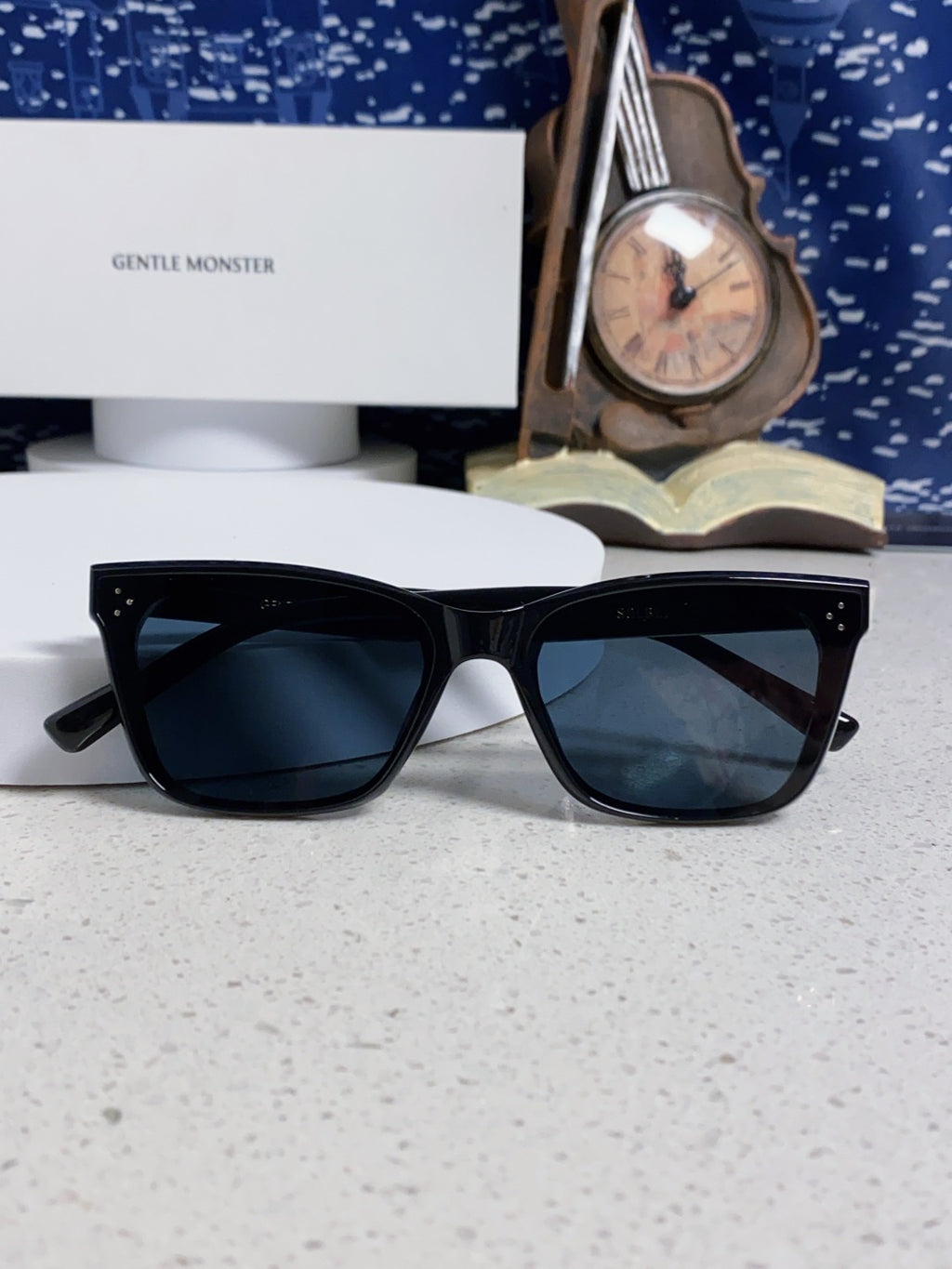 Gentle Monster SOLBEI Metal Fashion Black Lens Sunglasses for Women - 399410 - detail image 9