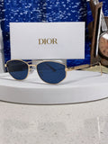 Dior Metal Round Brown Lens Sunglasses for Men & Women - 158404