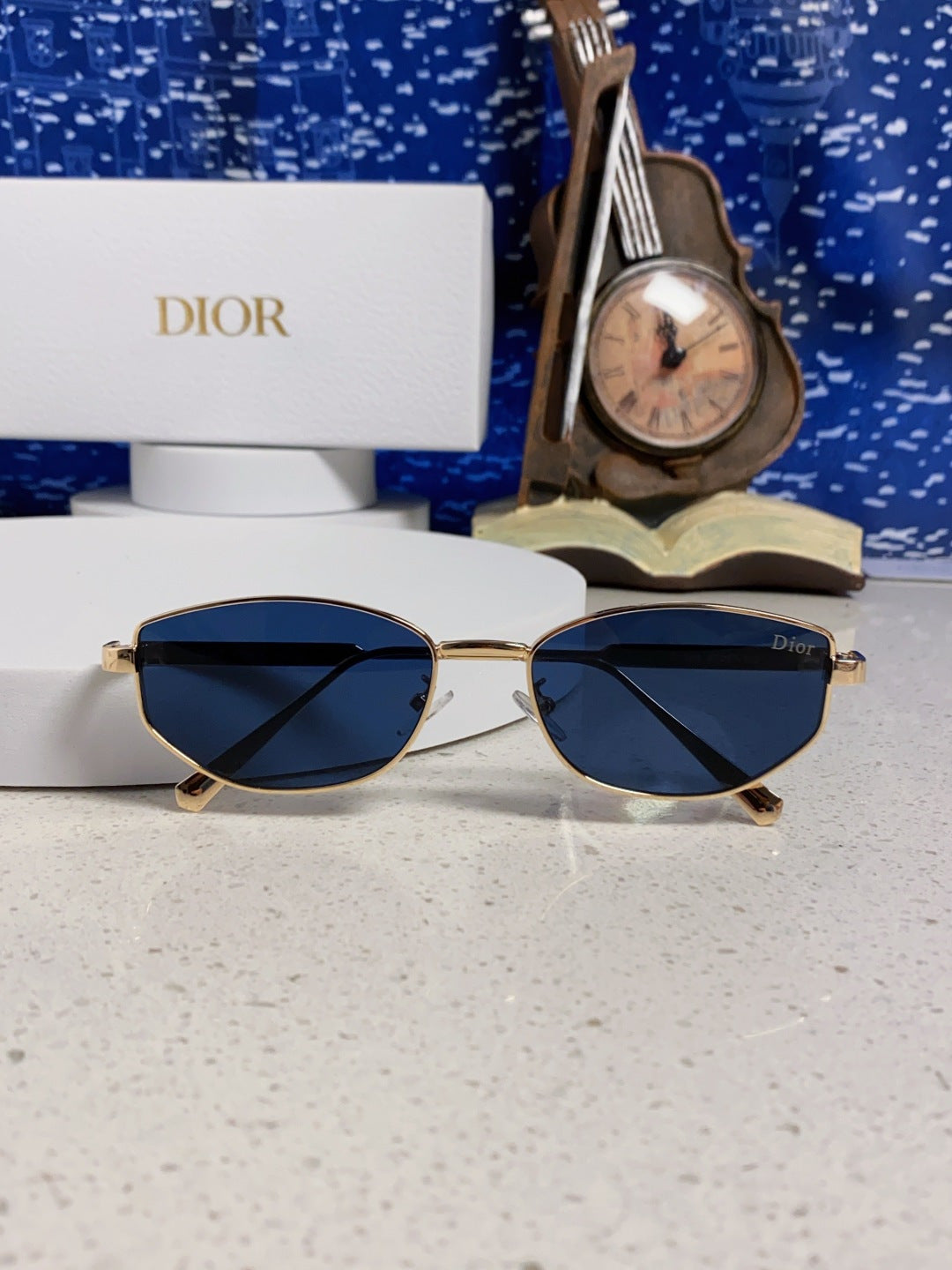 Dior Metal Round Brown Lens Sunglasses for Men & Women - 158404 - detail image 9