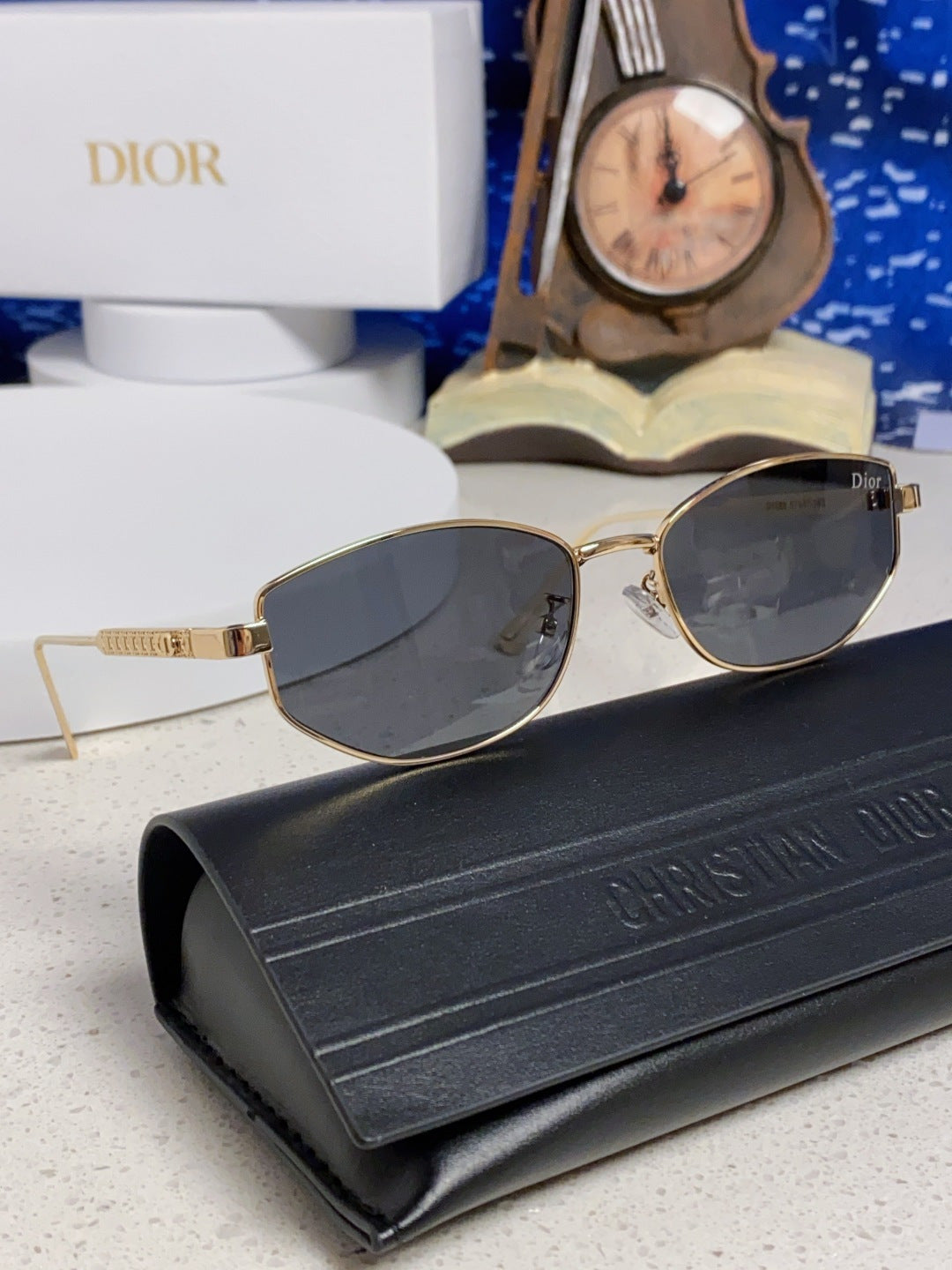 Dior Metal Round Silver Lens Sunglasses for Men & Women - 158406 - detail image 9
