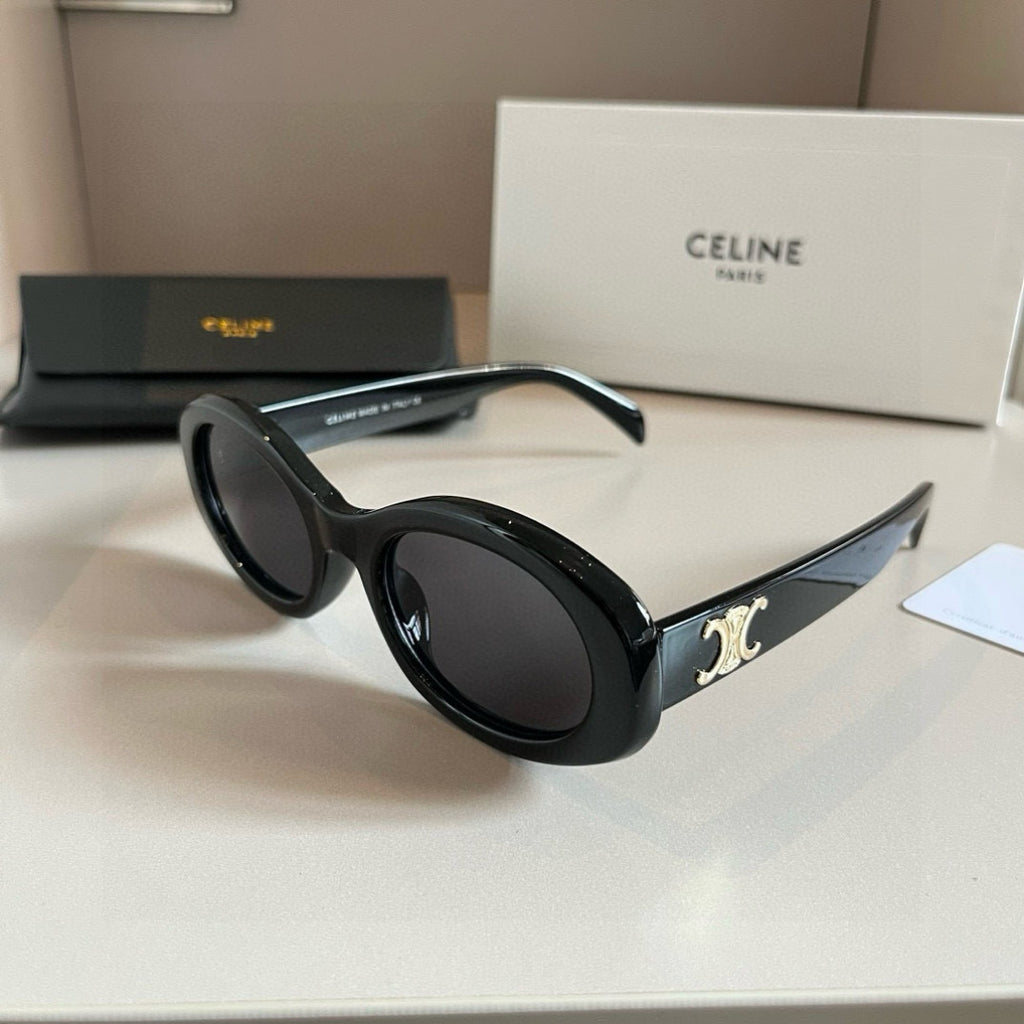 Celine Fashion Black Lens Sunglasses for Men & Women - 415656 - detail image 3