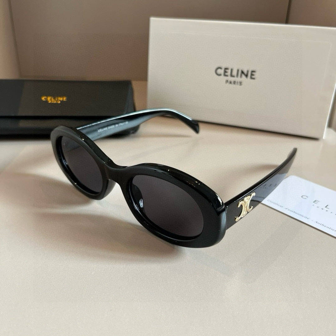 Celine Fashion Black Lens Sunglasses for Men & Women - 431974 - detail image 2