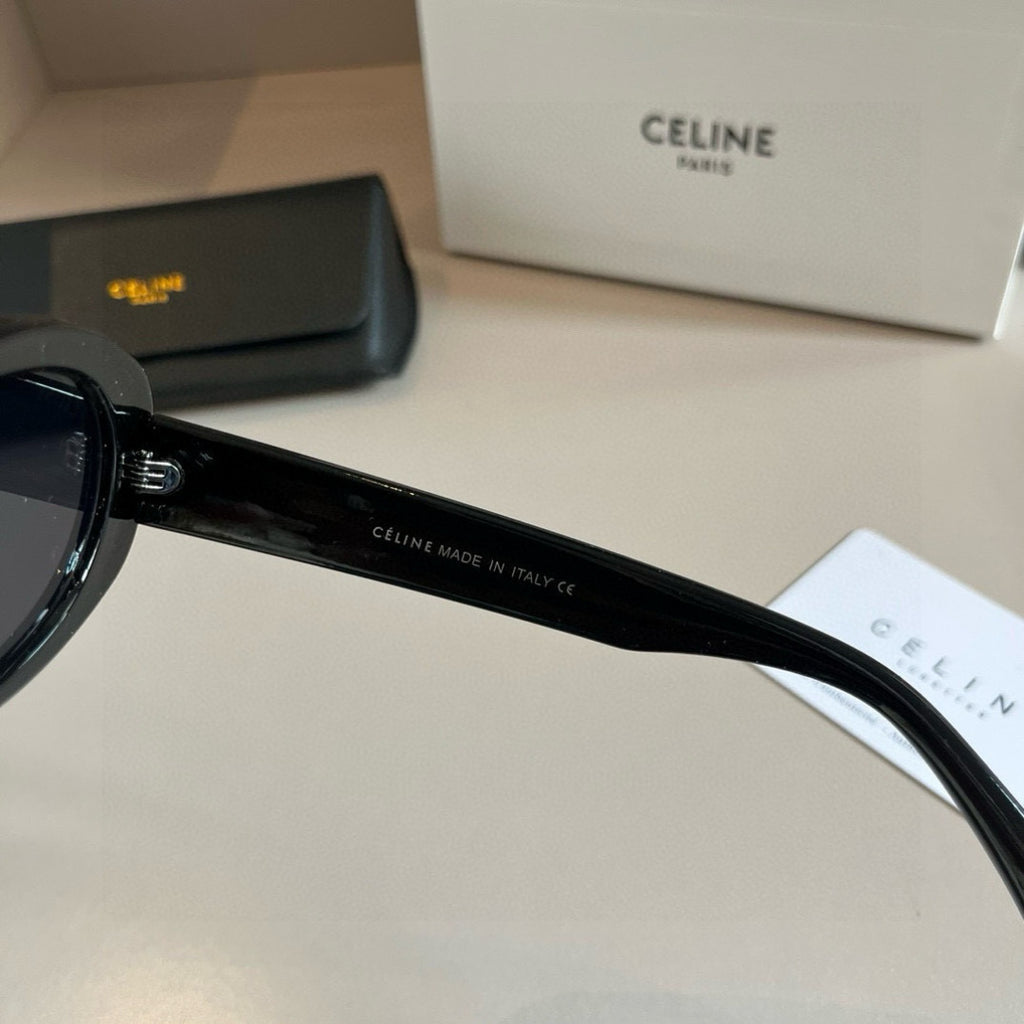 Celine Fashion Black Lens Sunglasses for Men & Women - 415656 - detail image 4