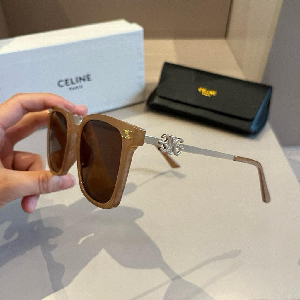 Celine Fashion Brown Lens Sunglasses for Men & Women - 358338 - detail image 4
