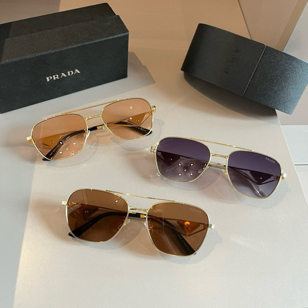 Prada Polarized Fashion Brown Lens Sunglasses for Men - 415757 - detail image 9