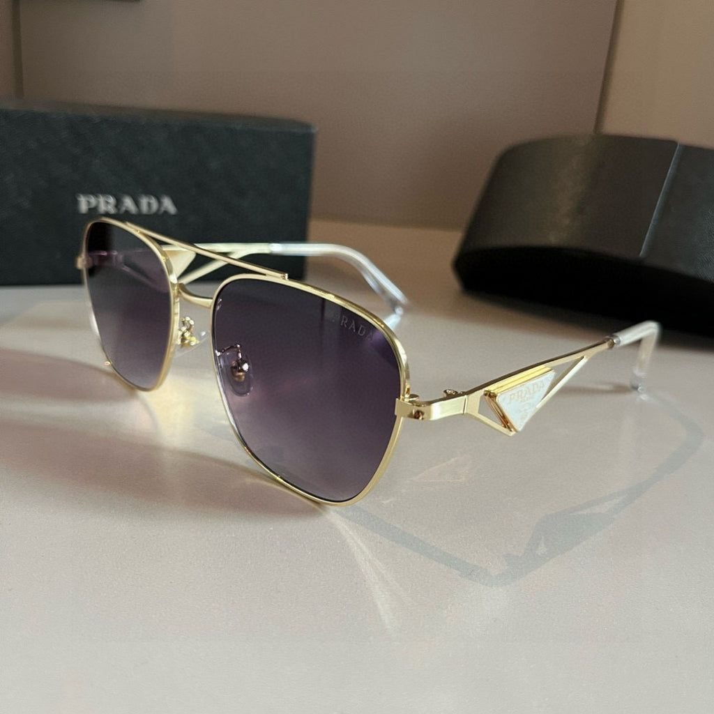 Prada Polarized Fashion Silver Lens Sunglasses for Men - 415758 - detail image 2