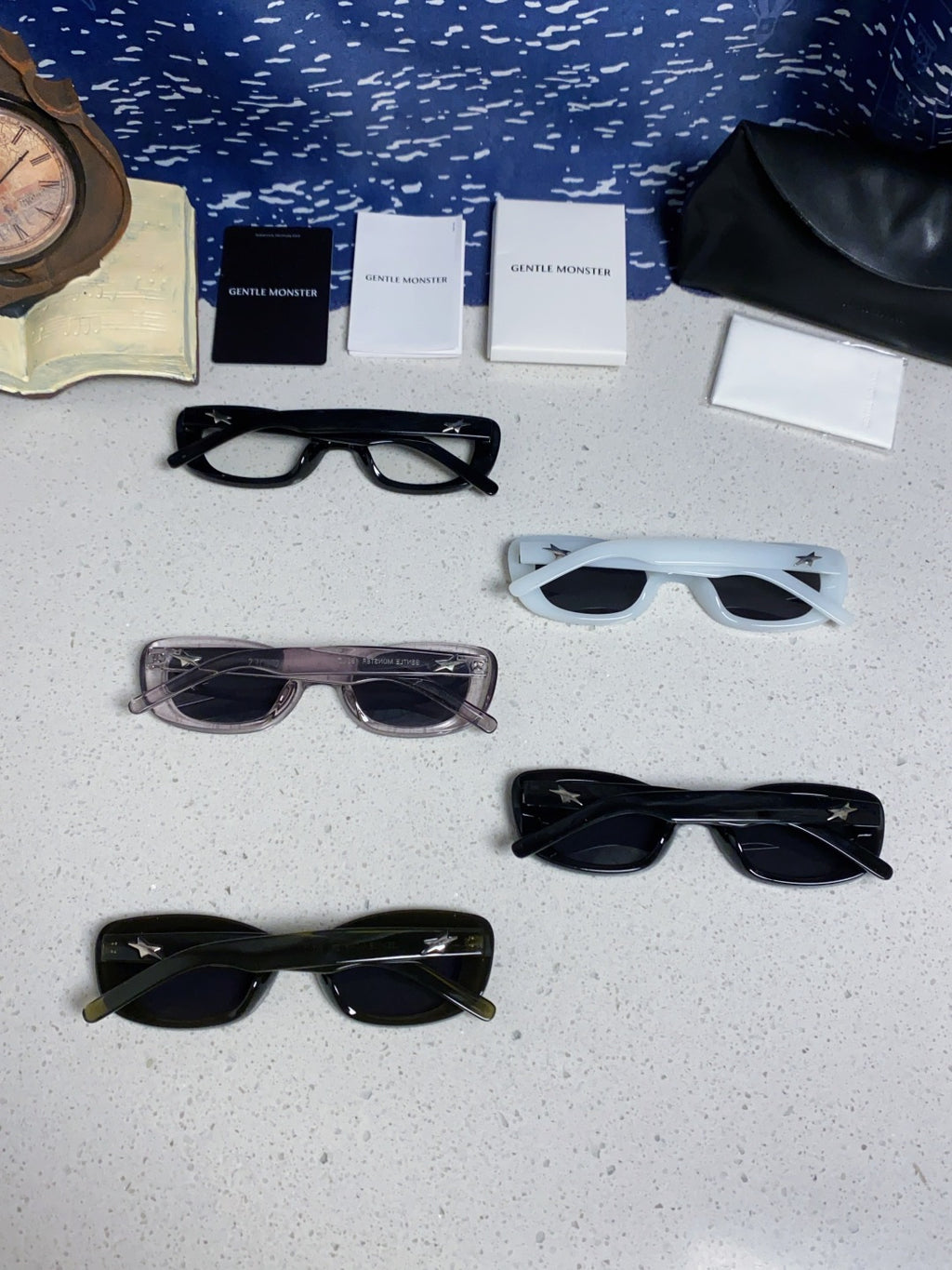 Gentle Monster ORACLE Cat-Eye Black Lens Sunglasses for Women - detail image 11