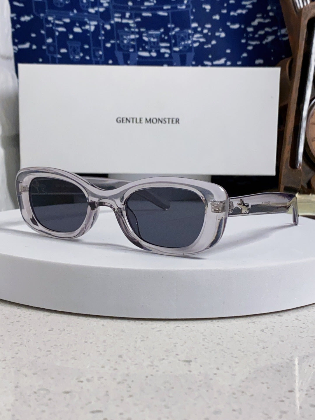 Gentle Monster ORACLE Cat-Eye Silver Lens Sunglasses for Women
