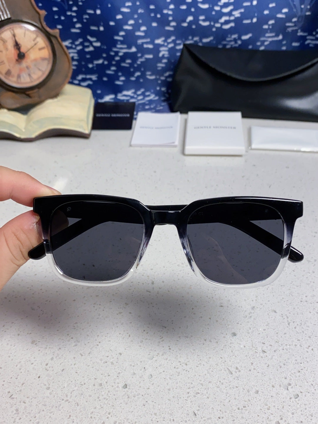 Gentle Monster TR1076 Fashion Silver Lens Sunglasses for Men & Women - detail image 4