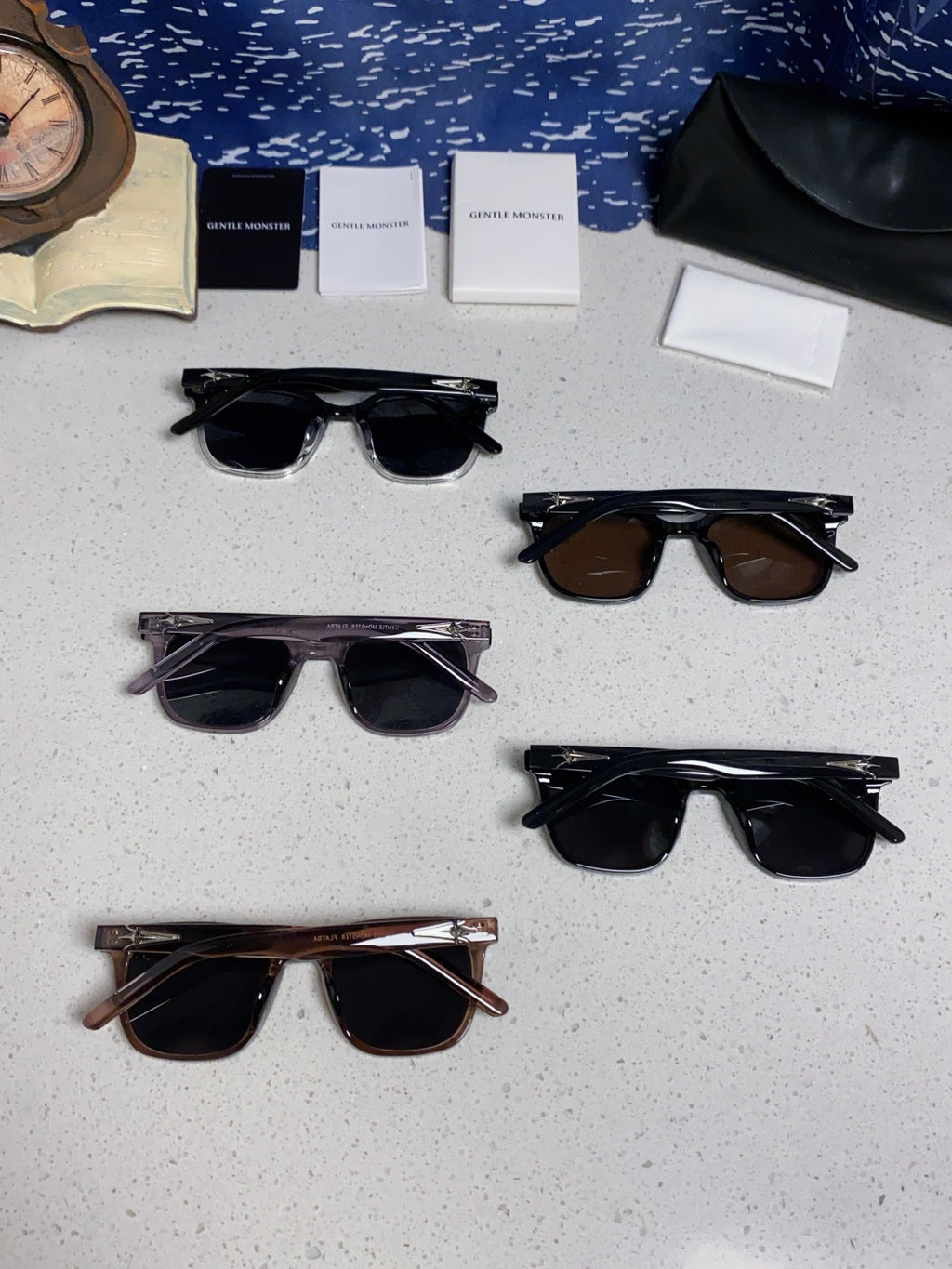 Gentle Monster TR1076 Fashion Black Lens Sunglasses for Men & Women - 466360 - detail image 11