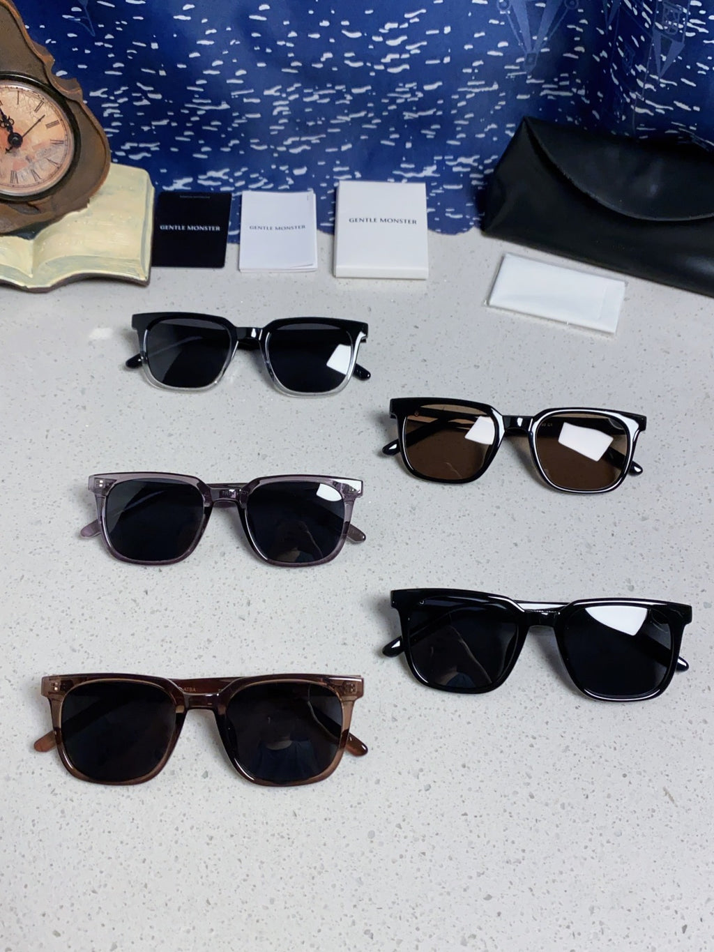 Gentle Monster TR1076 Fashion Silver Lens Sunglasses for Men & Women - detail image 12