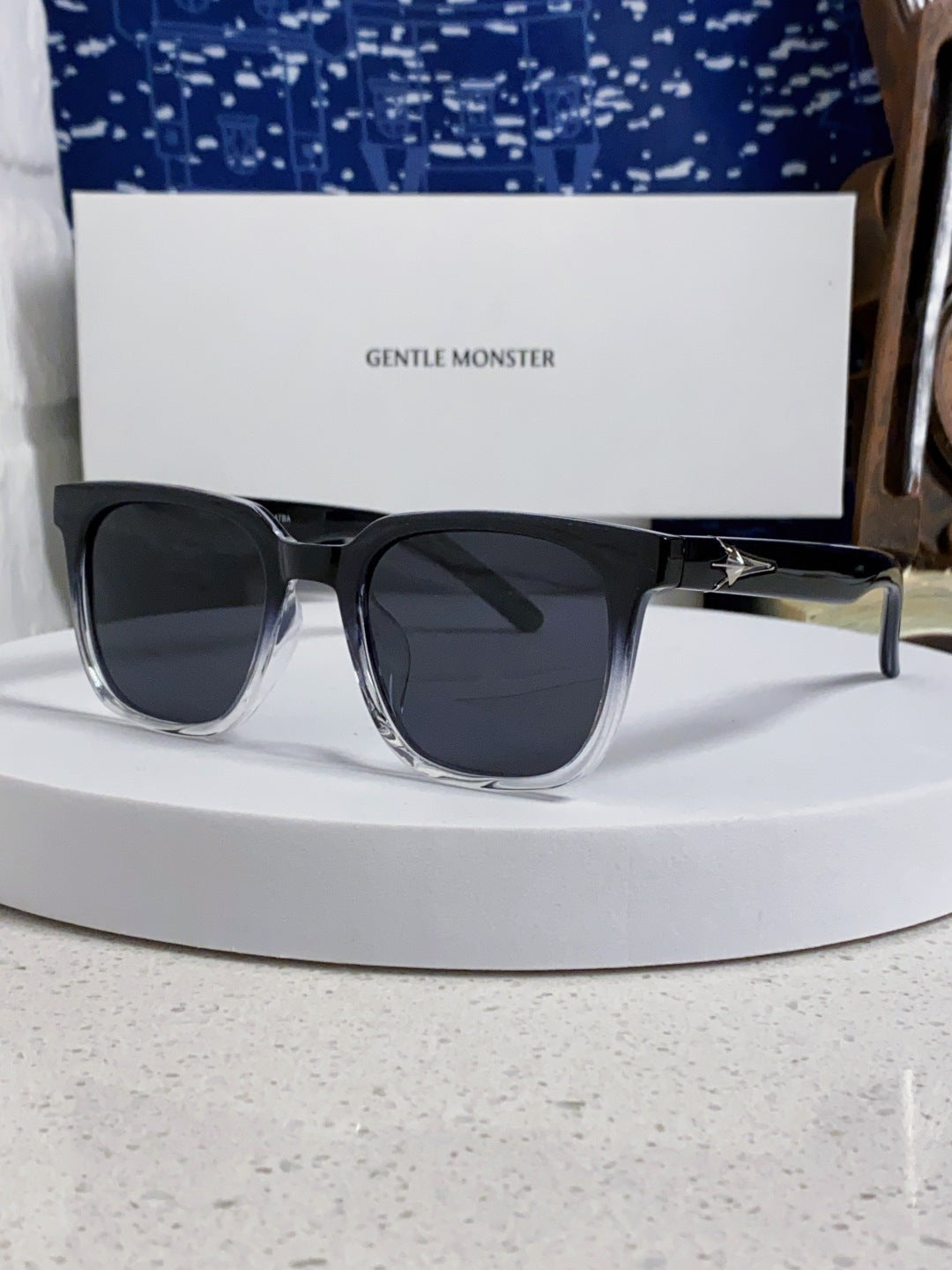 Gentle Monster TR1076 Fashion Silver Lens Sunglasses for Men & Women