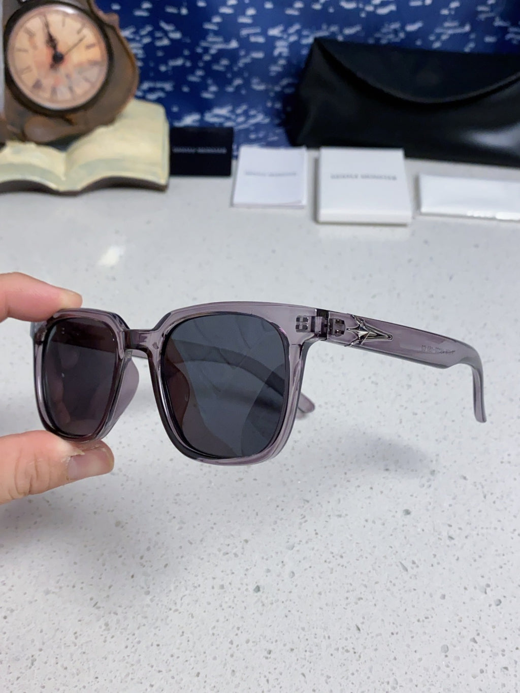 Gentle Monster TR1076 Fashion Black Lens Sunglasses for Men & Women - 466360 - detail image 6