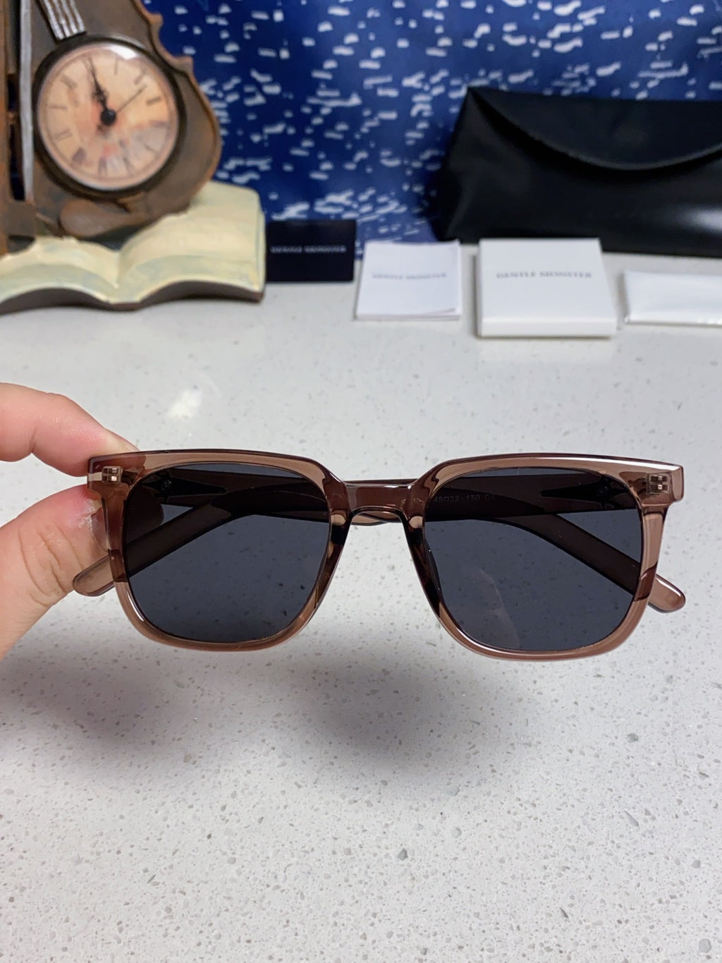 Gentle Monster TR1076 Fashion Black Lens Sunglasses for Men & Women - 466361 - detail image 4