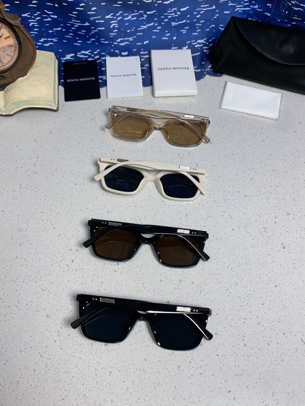 Gentle Monster MONOO Polarized Square Brown Lens Sunglasses for Men & - 432945 - detail image 11