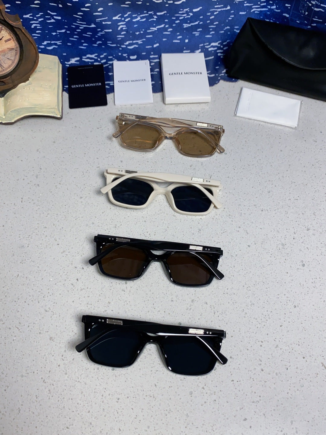 Gentle Monster MONOO Polarized Square Silver Lens Sunglasses for Men - 998471 - detail image 10