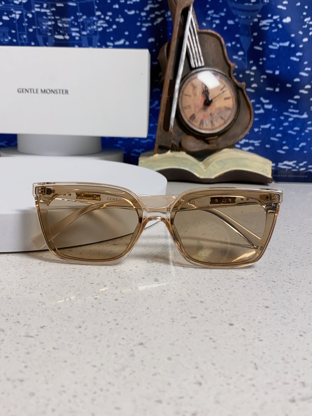 Gentle Monster MONOO Polarized Square Silver Lens Sunglasses for Men - 432943 - detail image 8
