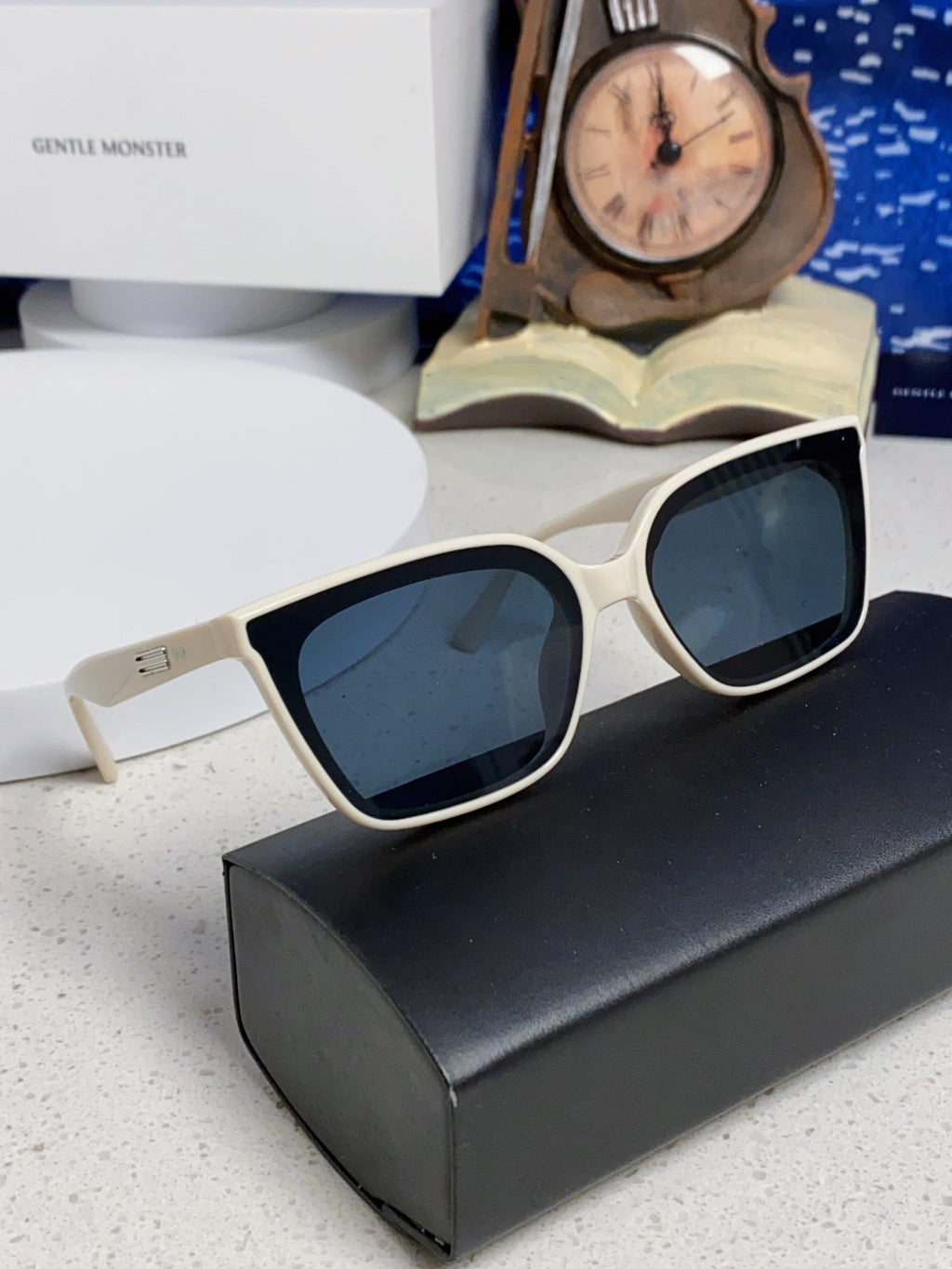 Gentle Monster MONOO Polarized Square Blue Lens Sunglasses for Men & - 998472 - detail image 10