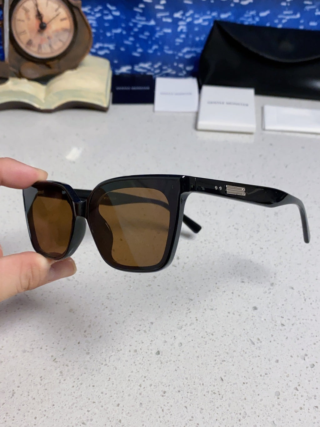 Gentle Monster MONOO Polarized Square Brown Lens Sunglasses for Men & - 432945 - detail image 6