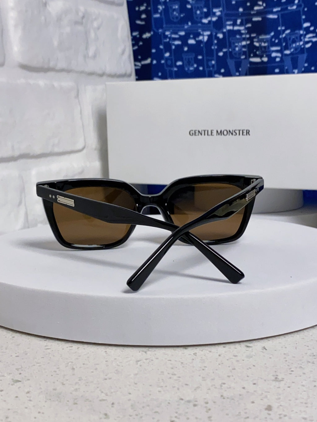 Gentle Monster MONOO Polarized Square Brown Lens Sunglasses for Men & - 432945 - detail image 3