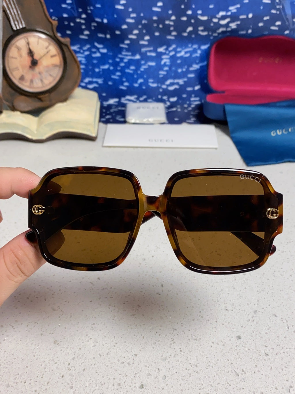 Gucci Fashion Brown Lens Sunglasses for Men & Women - 997550 - detail image 4